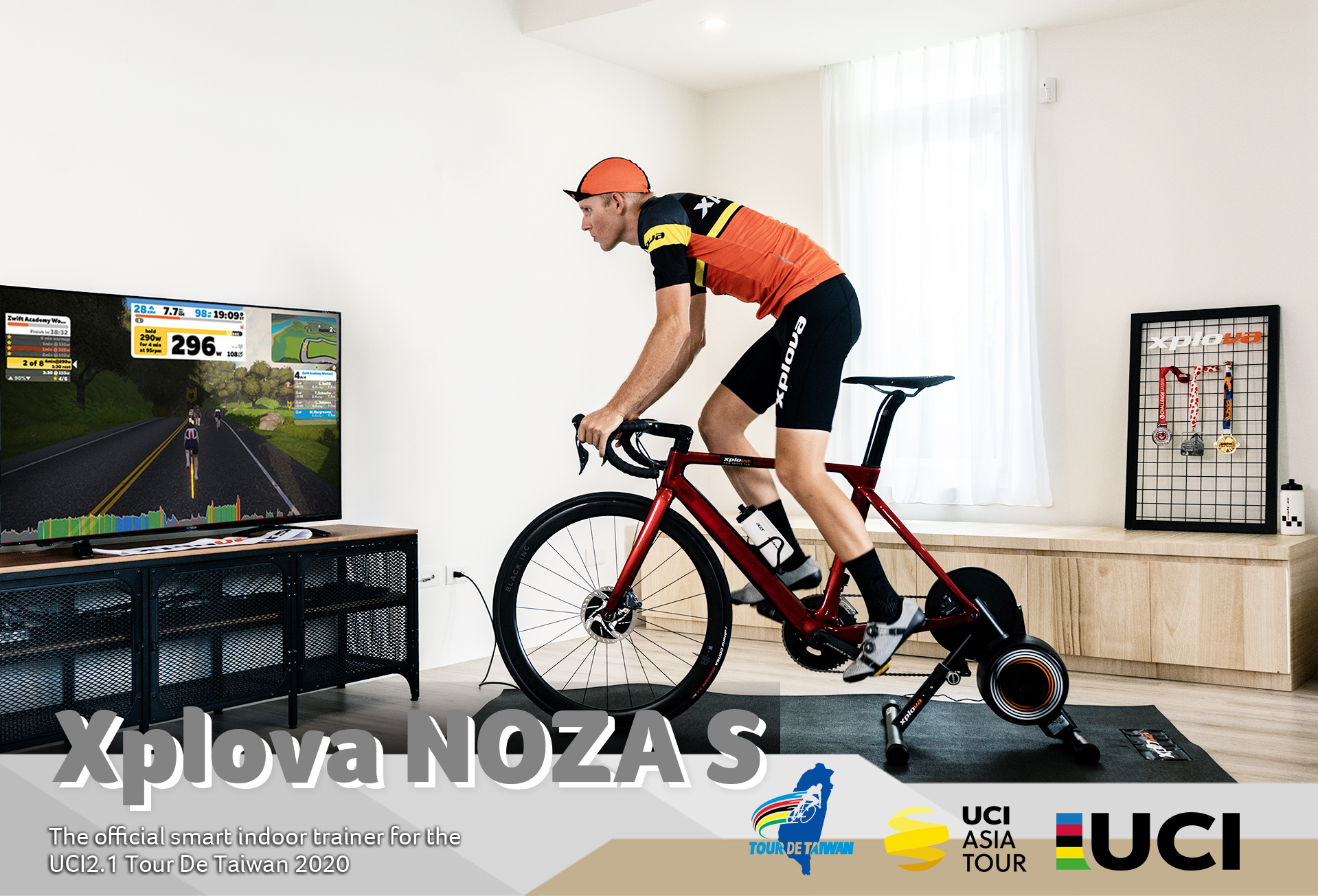 XPLOVA NOZA スマートトレーナーZwift